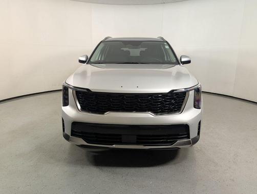 Silky Silver 2025 Kia Sorento Hybrid EX