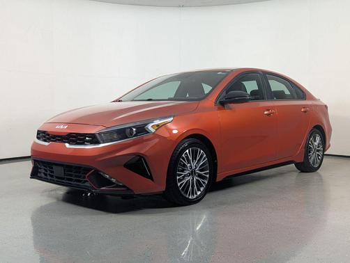 Fire Orange 2022 Kia Forte GT-Line