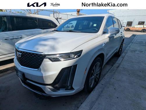 Crystal White Tricoat 2021 Cadillac XT6 Premium Luxury AWD