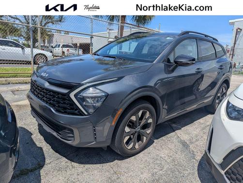 Gravity Gray 2023 Kia Sportage X-Line