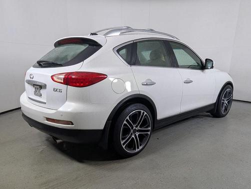 Moonlight White 2011 INFINITI EX35 Journey