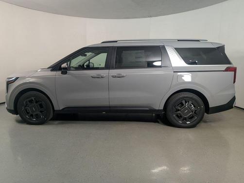 Ceramic Silver 2026 Kia Carnival Hybrid EX