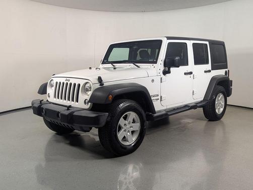 Bright White Clearcoat 2018 Jeep Wrangler JK Unlimited Sport
