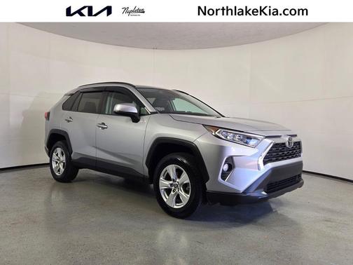 Silver Sky Metallic 2021 Toyota RAV4 XLE