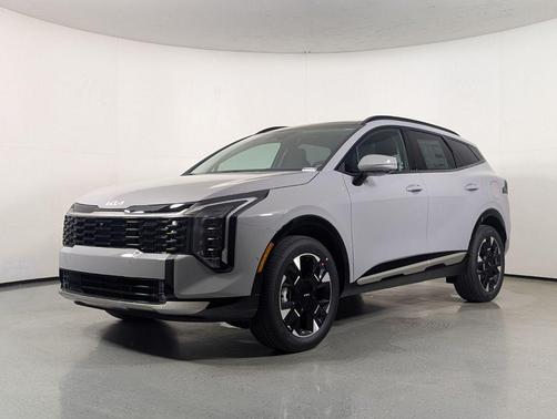 Wolf Gray 2026 Kia Sportage Hybrid SX-Prestige