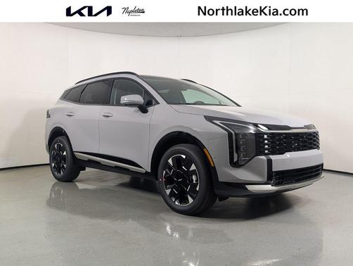 Wolf Gray 2026 Kia Sportage Hybrid SX-Prestige