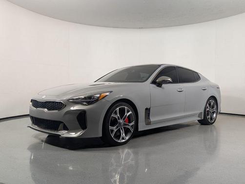 Ceramic Silver 2019 Kia Stinger GT1
