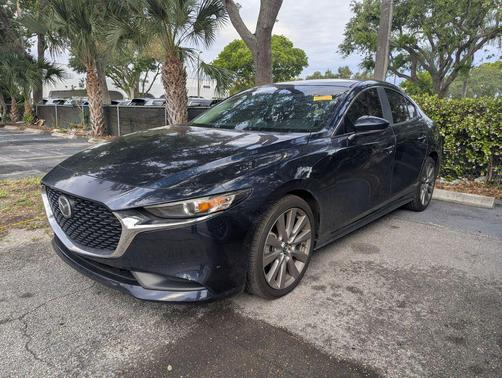 Deep Crystal Blue Mica 2021 Mazda Mazda3 FWD w/Select Package