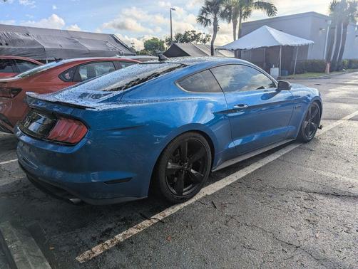 Blue Metallic 2021 Ford Mustang GT