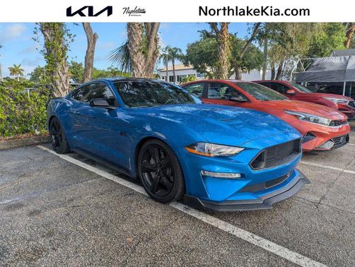 Blue Metallic 2021 Ford Mustang GT