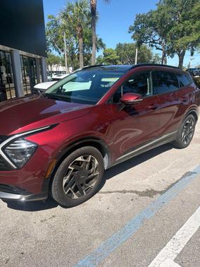Dawning Red 2024 Kia Sportage SX-Prestige