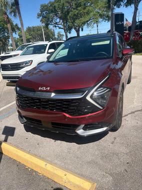 Dawning Red 2024 Kia Sportage SX-Prestige