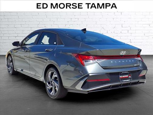Amazon Gray 2025 Hyundai ELANTRA HEV Limited