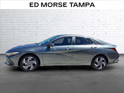 Amazon Gray 2025 Hyundai ELANTRA HEV Limited