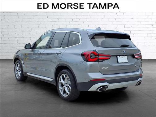 Skyscraper Gray Metallic 2024 BMW X3 sDrive30i