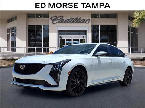 Summit White 2026 Cadillac CT5 Sport