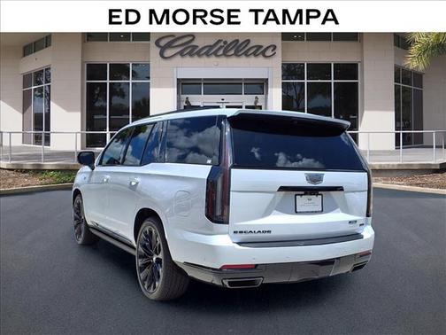 Vibrant White Tricoat 2026 Cadillac Escalade Sport Platinum
