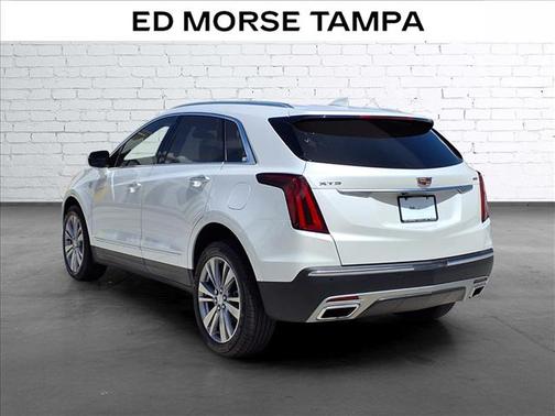 Crystal White Tricoat 2024 Cadillac XT5 Premium Luxury
