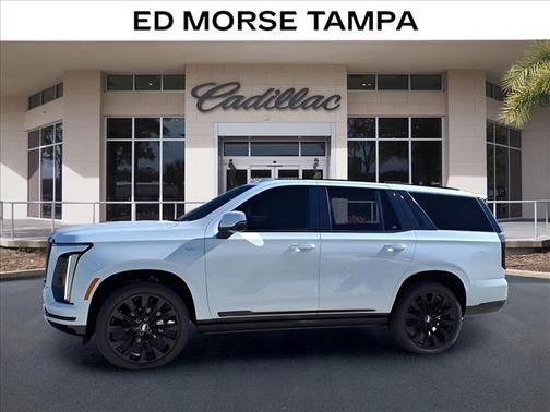 Vibrant White Tricoat 2026 Cadillac Escalade Sport Platinum