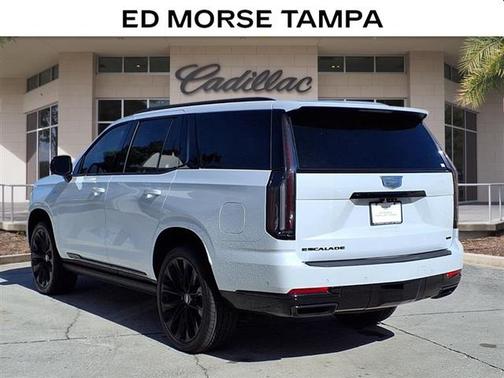 Vibrant White Tricoat 2026 Cadillac Escalade Sport Platinum