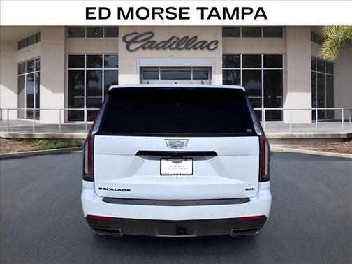 Vibrant White Tricoat 2026 Cadillac Escalade Sport Platinum