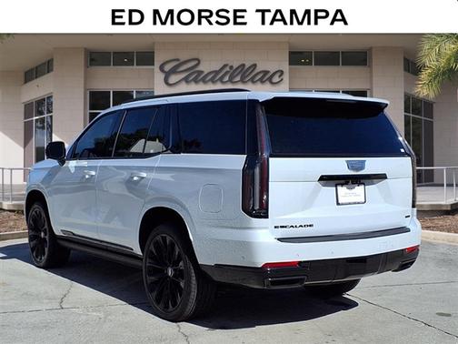 Vibrant White Tricoat 2026 Cadillac Escalade Sport Platinum