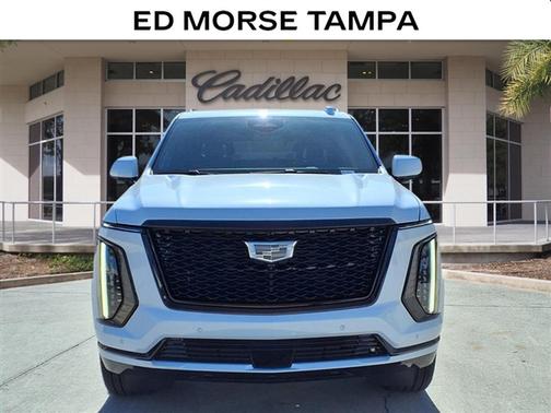 Vibrant White Tricoat 2026 Cadillac Escalade Sport Platinum