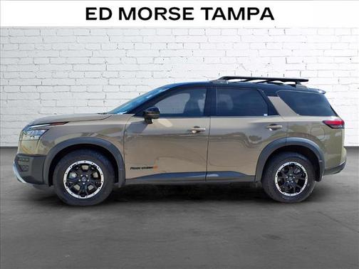 Baja Storm/Super Black Roof 2023 Nissan Pathfinder Rock Creek 4WD