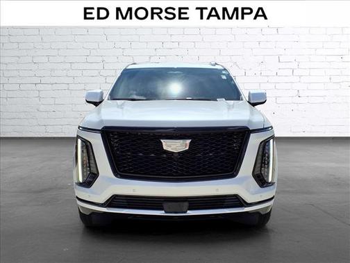 Crystal White Tricoat 2025 Cadillac Escalade ESV Sport