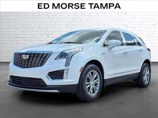 Crystal White Tricoat 2023 Cadillac XT5 Premium Luxury