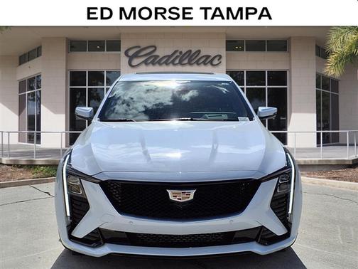 Vibrant White Tricoat 2026 Cadillac CT5 Sport