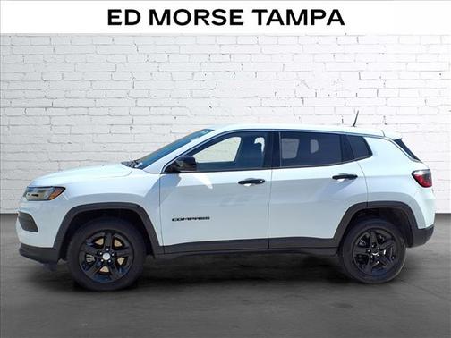 Bright White Clearcoat 2023 Jeep Compass Sport