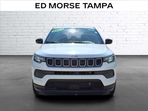 Bright White Clearcoat 2023 Jeep Compass Sport
