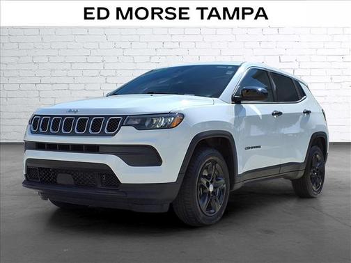 Bright White Clearcoat 2023 Jeep Compass Sport