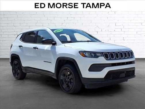 Bright White Clearcoat 2023 Jeep Compass Sport