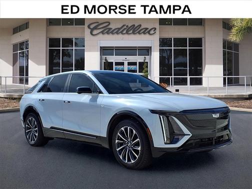 Vibrant White Tricoat 2026 Cadillac LYRIQ Sport