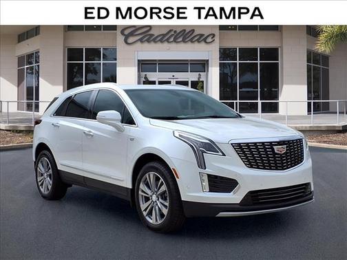 Crystal White Tricoat 2026 Cadillac XT5 Premium Luxury