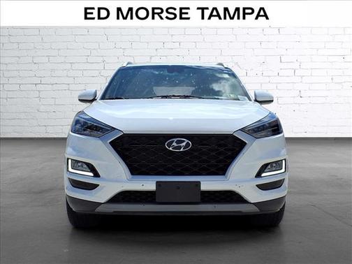 Dazzling White 2019 Hyundai TUCSON Sport
