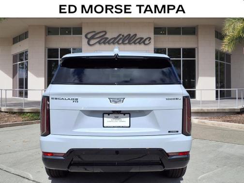 Vibrant White Tricoat 2026 Cadillac Escalade IQ Sport