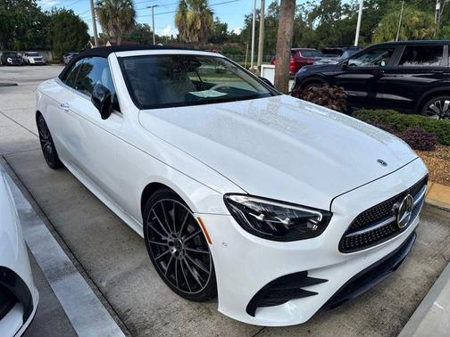 White 2022 Mercedes-Benz E-Class E 450