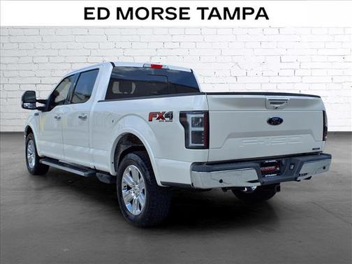 White Platinum Metallic Tri-Coat 2018 Ford F-150 Lariat