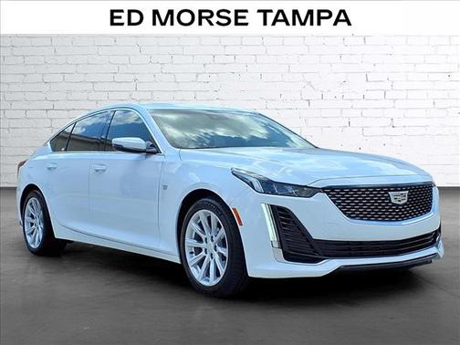 Summit White 2024 Cadillac CT5 Luxury