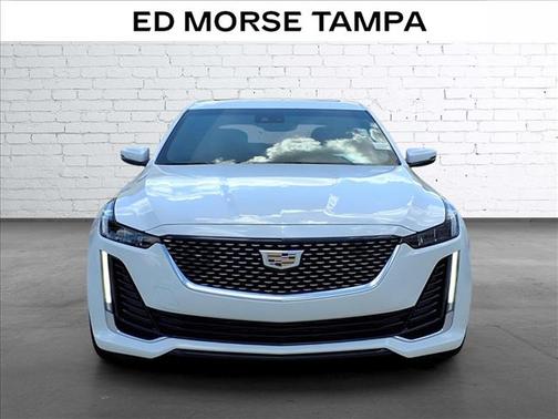 Summit White 2024 Cadillac CT5 Luxury