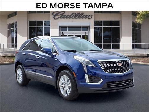 Opulent Blue Metallic 2026 Cadillac XT5 Luxury