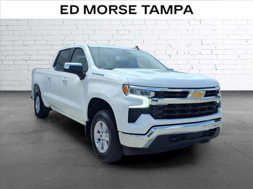 Summit White 2026 Chevrolet Silverado 1500 LT