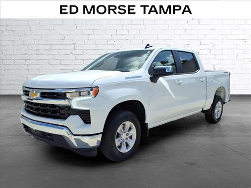 Summit White 2026 Chevrolet Silverado 1500 LT