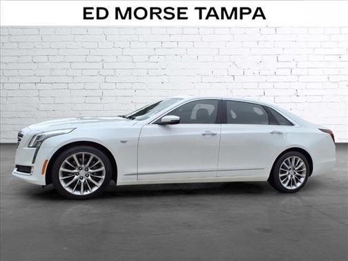 Crystal White Tricoat 2017 Cadillac CT6 3.6L Luxury