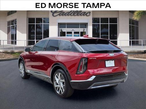 Radiant Red Tintcoat 2026 Cadillac OPTIQ Luxury