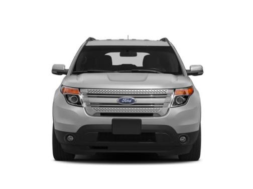 White Platinum Metallic Tri-Coat 2015 Ford Explorer Limited