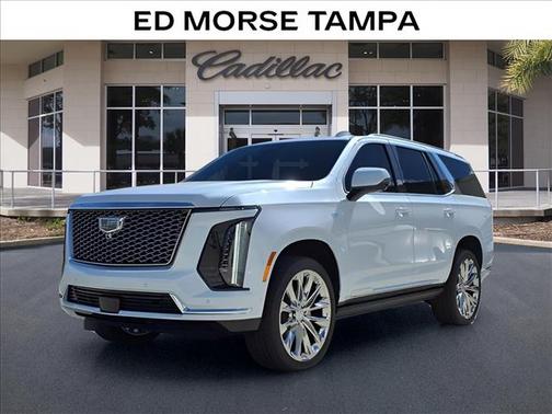 Vibrant White Tricoat 2026 Cadillac Escalade Luxury